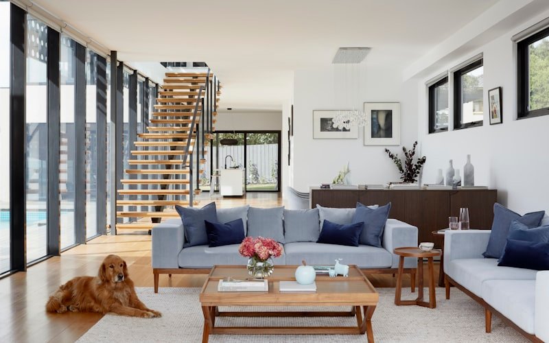 Tarrytown Whole-Home Update — renovated open-concept living and dining area with updated finishes.